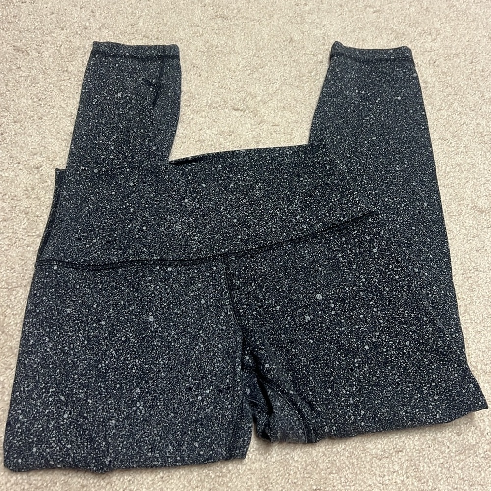Lululemon Align Crop Luminesce Splatter Ice Grey … - image 6